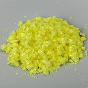 Quality Yellow Micro Fiber Polyester Long Staple Fibre For Nonwoven Using wholesale