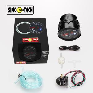 Quality 636 Sensor 7 Color Sinco Tech Dash Turbo Pressure Gauge wholesale