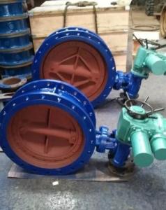 Quality RF Flanged Connection Large Diameter Eccentric Butterfly Valve wholesale
