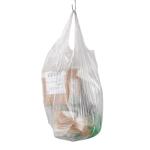 Flat Mouth Garbage Bag Household Portable Color Kitchen Disposable Handbag