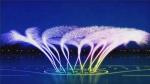 Music Control Floating Fountain Water Swing 3D Jet Fountain
