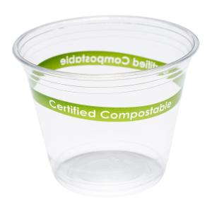 Quality Bulk Clear Biodegradable PLA Cups For Espresso Coffee Customized wholesale
