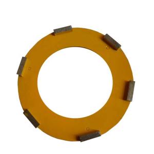 Quality 240mm Klindex Diamond Grinding Ring Wheel For Terrazzo / Concrete wholesale