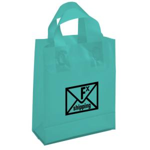 Quality Leak Proof Custom Logo Reusable Shopping Bags , Odorless Plastic Hand Bag wholesale