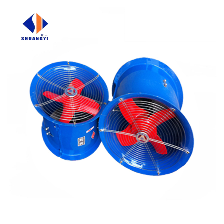 FRP Blade Material Axial Fan for Laboratory Explosion-proof Ventilation 1.5kw Motor
