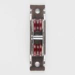 OEM Logo 16mm UPVC Sliding Window Double POM Roller with Stainless Steel/Iron