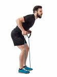 11Pcs Rubber Tube Loop Resistance Bands Sets For Fitness Exercise