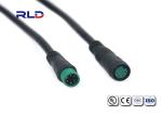 M8 Plug 2 Pin 6 Pin Waterproof Electrical Quick Connectors Male And Female