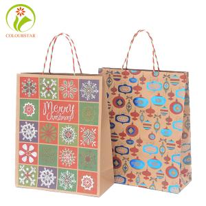 Quality OEM UV Varnishing 300gsm Gift Wrapping Bags CMYK Ornament wholesale