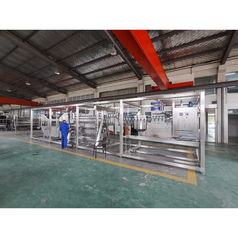 300 - 500BPH Mobile Poultry Slaughterhouse Machine Compact Chicken Slaughtering Line