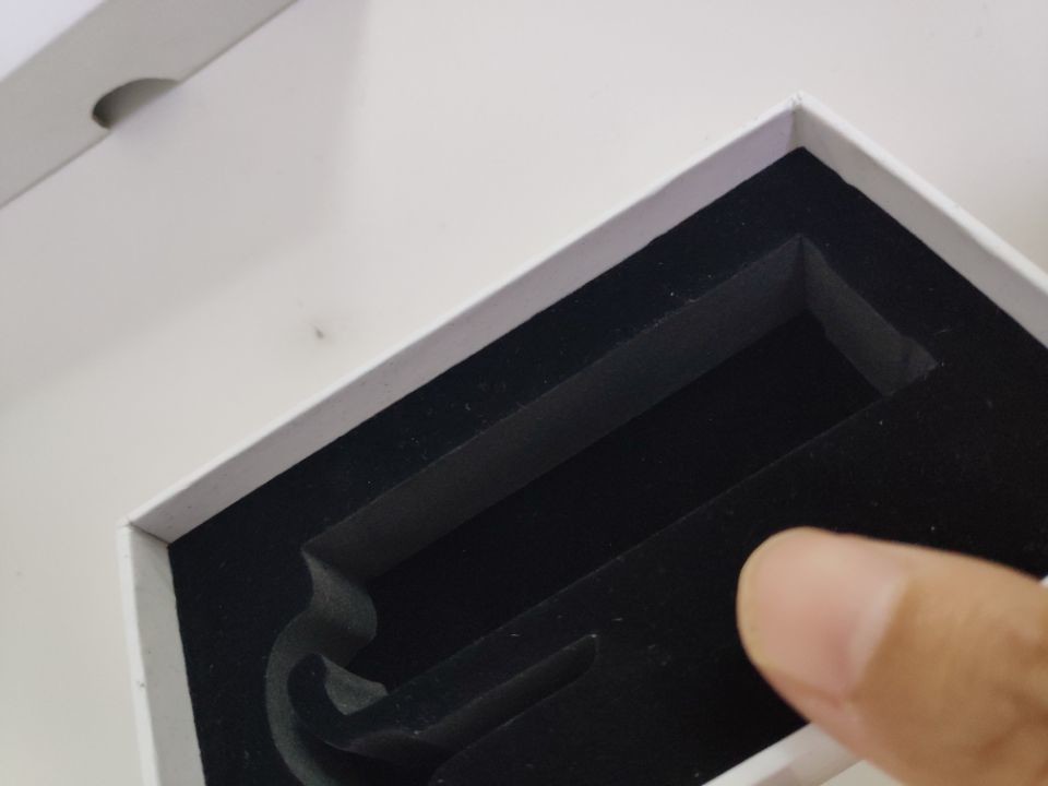 Professional customized paperboard box lid and base box with EVA innertray
