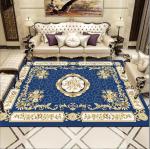 Retro Style Light Luxury Polyester Fiber Living Room Floor Carpet Special Style