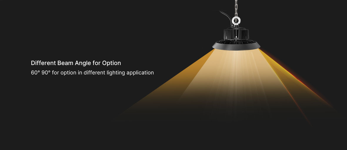 Aluminum Housing LED UFO High Bay Light 120 Degree Beam Angle
