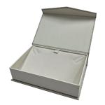 Magnetic Matt Lamination Folding Paper Gift Box With Glossy Black UV Coating