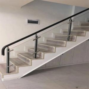 Quality Modern Apartment Design Tempered Laminated Glass Stair Balustrade with CE Certification wholesale