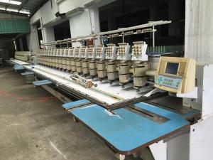 Quality Barudan 20 Heads Used Commercial Embroidery Machines 9 Needles wholesale