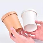 Eco Friendly Biodegradable Flexo Printing Disposable Paper Soup Bowls