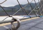 Knotted Stainless Cable Mesh 35mm*35mm Steel Wire Rope Net For Zoo