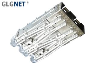Quality Female Right Angle SFP Cage Assembly 2 Ports In Ganged Structure wholesale
