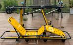 Thickened Aluminum Alloy Ambulance First Aid Stretcher With Folding Leg
