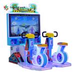 Dynamic Virtual Reality Simulator 50 Inch Screen Xiaoqi Xia Bicycle Gym Fitness