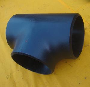 Quality ASTM A234 WPB carbon steel large size tee wholesale