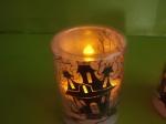 LED flashing tea-light Christmas LED candle Indoor decorated Halloween LED