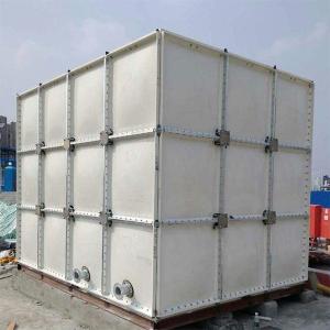 Quality Cubic Modular Sectional Steel Tanks , Free Size Underground Stormwater Tank wholesale