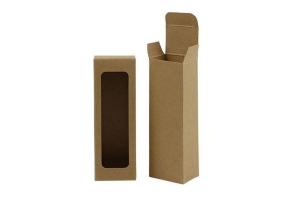 Quality Decorative Cosmetic Packaging Boxes Skin Care Packaging With Clear PVC Window wholesale