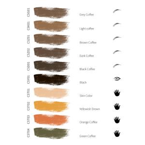 Quality Organic Permanent Makeup Pigments Smooth Texture Permanent Tattoo Ink wholesale