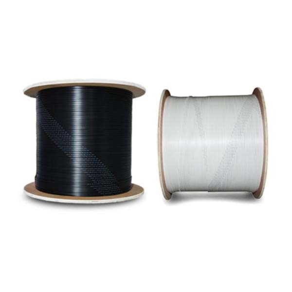 FTTH Single Mode Butterfly Drop Cable Fiber Optic Wire Steel Messenger