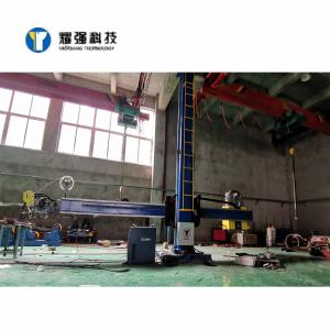 Quality 6000mm CE Column Boom Welding Machine Automatic Rail Trolley wholesale