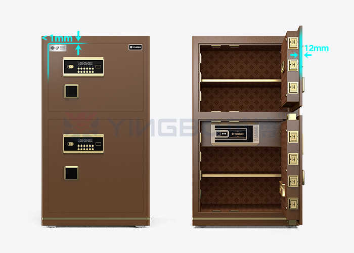 Solid Steel Luxury Smart Electronic Office Safe Box For Security YB/N7-100D