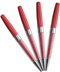 Quality Luxury gold carved metal twist ball pen plated silver roller pen with promotional gift box wholesale