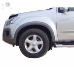 SGS 3 Inch Fender Flares , Front And Rear Slim Fender Flares For D-MAX 2007-2011