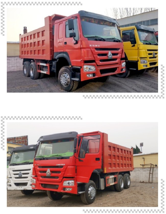 TITAN 6x4 Second Hand Howo Dump Truck  Used Howo Trucks for Sale in Tanzania