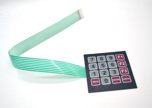 Quality Waterproof Polyester Standard Membrane Switch , Membrane Tactile Switch Keyboard wholesale