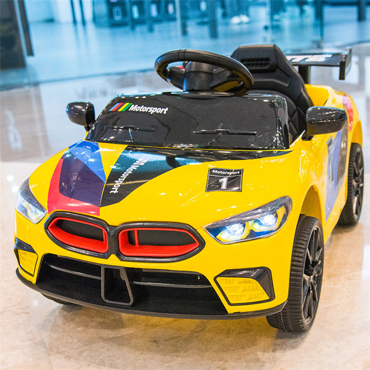 Yellow Black White or Red 6V Electric Ride On Cars for Kids Customizable Options