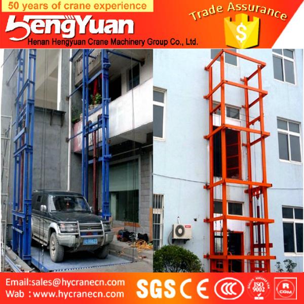 300-3000KG guide rail lift /telescopic lift /car lift hydraulic cylinder