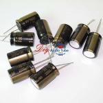 High Fidelity 2200UF 35V Capacitor , Elna Capacitors For Audio Ripple Current