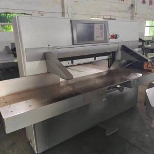 Quality 380v Used Polar 115E Paper Cutting Machine Paper Guillotine with Other PLC wholesale
