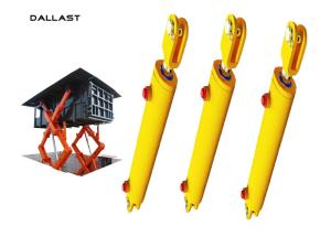 Quality 6 Inch Hydraulic Lift Cylinder Hoist Piston Type , Double Acting Telescopic Cylinder wholesale
