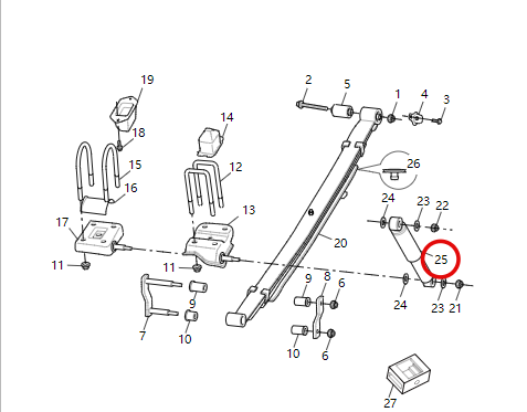 Steel Suspension Car Rear Shock Absorber Assembly for Maxus T60/T70/T90 D90 Vehicles