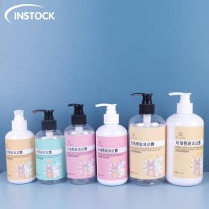 Quality 300ml 500ml Recycle Shampoo Bottles , PET Empty Shampoo Pump Bottles wholesale