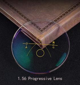 Quality Quality Lenses 1.56 HMC Clear Progressive Lens Prescription Range wholesale