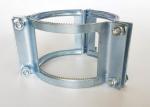 8 Inch Metal Heavy Duty Pipe Clamps SML Grip Collar Coupling For Drainage Piping