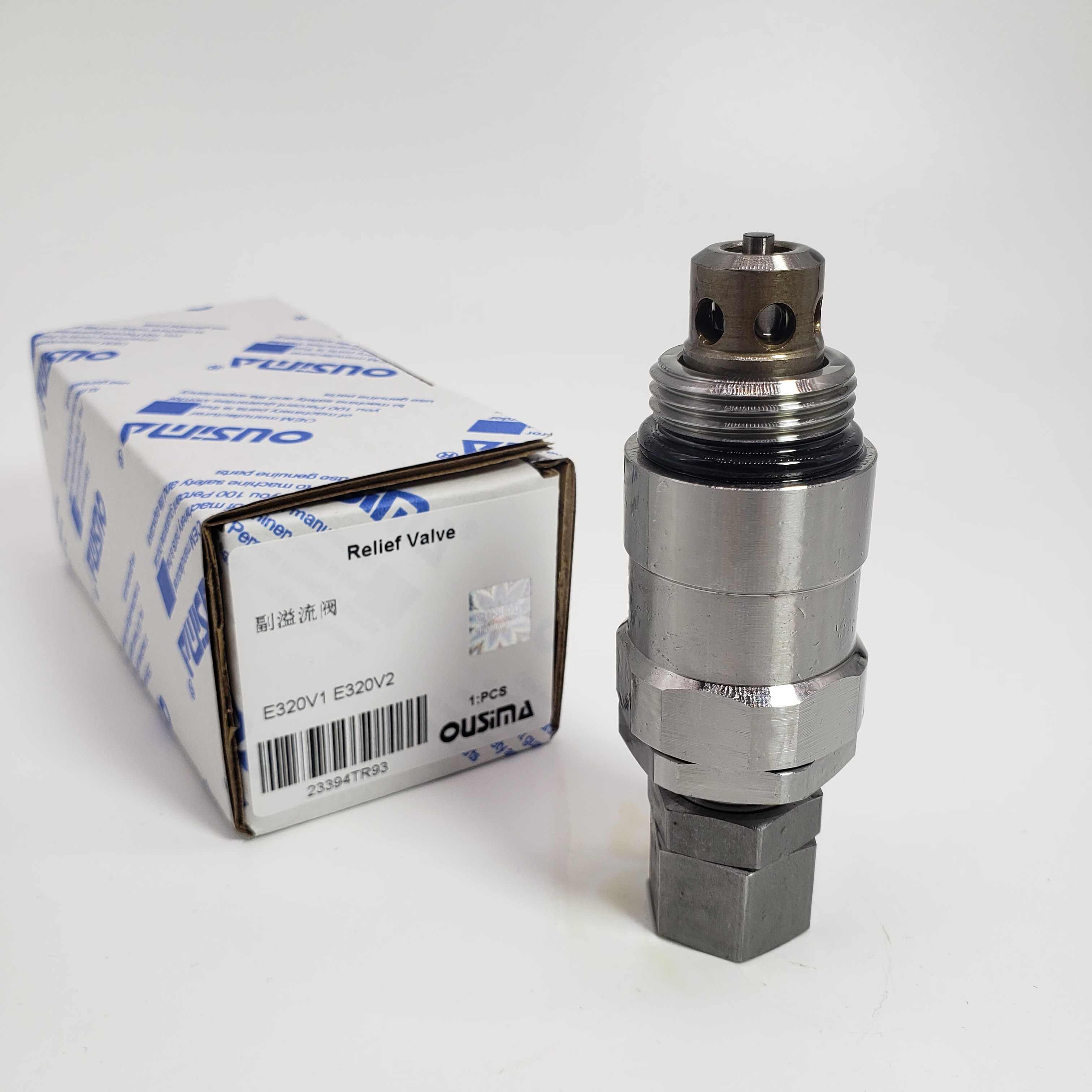 Excavator Hydraulic Relief Valve For E320V1 E320V2