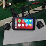 Wireless CarPlay Motorcycle Navigator 5-Inch Touch Screen for Driving and