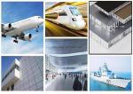 CE Red Antibacterial Aluminium Honeycomb Sandwich Panel Outdoor
