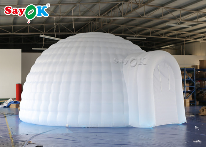 Outdoor Inflatable Tent Indoor Or Outdoor Inflatable Dome Tent For Promotion / Blow Up Igloo